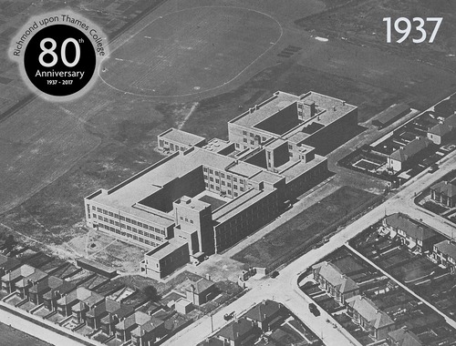 RuTC 80th Anniversary 1937 Aerial Photo