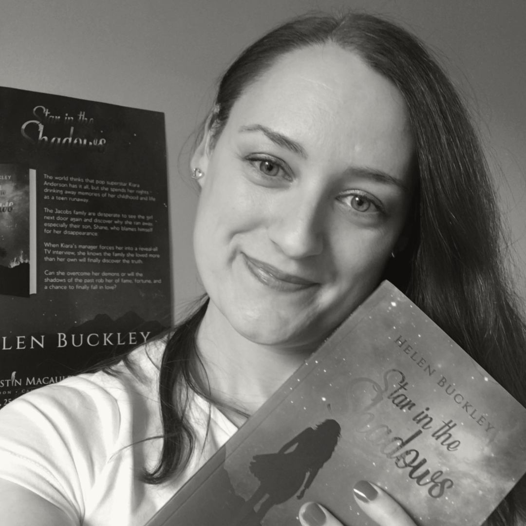 photo of helen buckley with published book