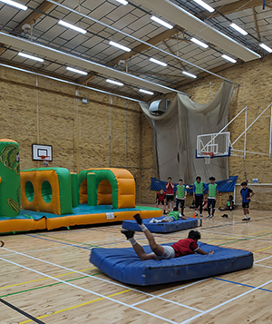 Sports Spectacular obstacle course